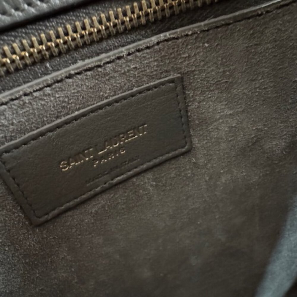 Saint Laurent  Calfskin Small Sac de Jour Gray - Picture 7 of 7